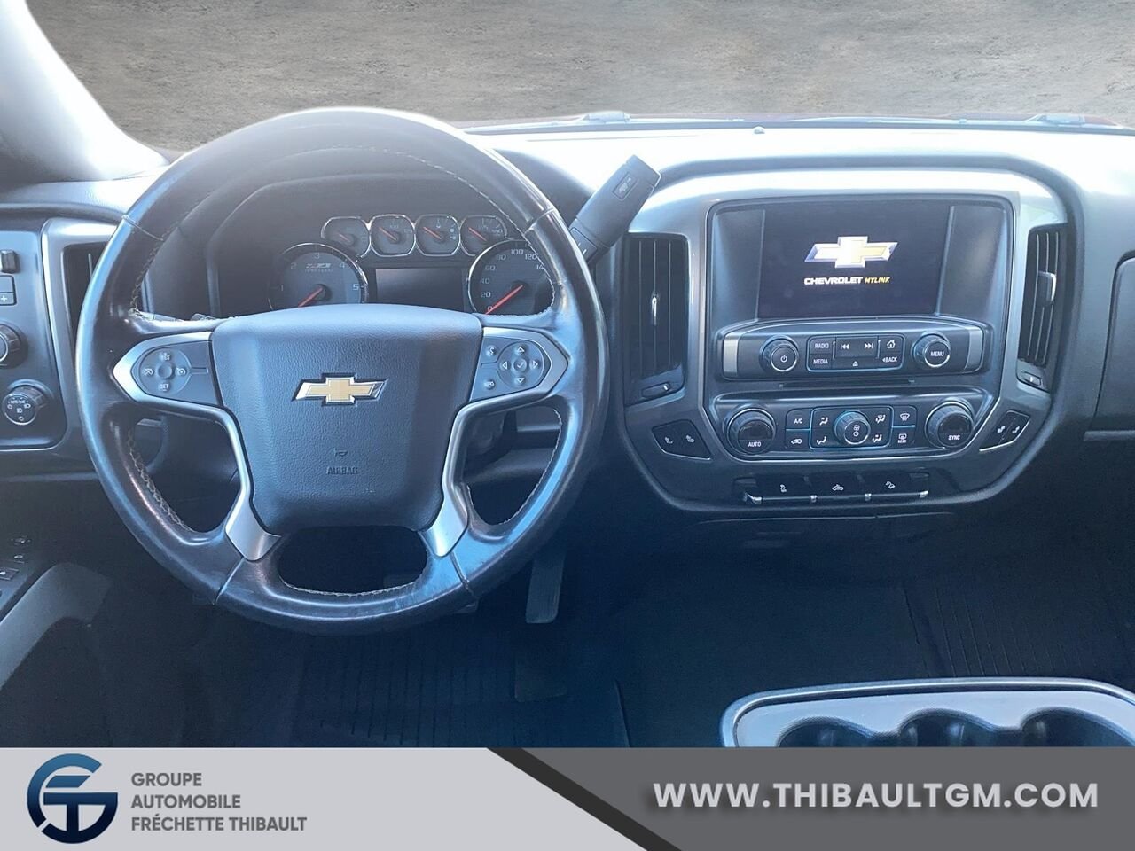 CHEVROLET SILVERADO LT cabine multiplace 153 po 4RM avec 2LT 2018 Rouge Montmagny - photo #8