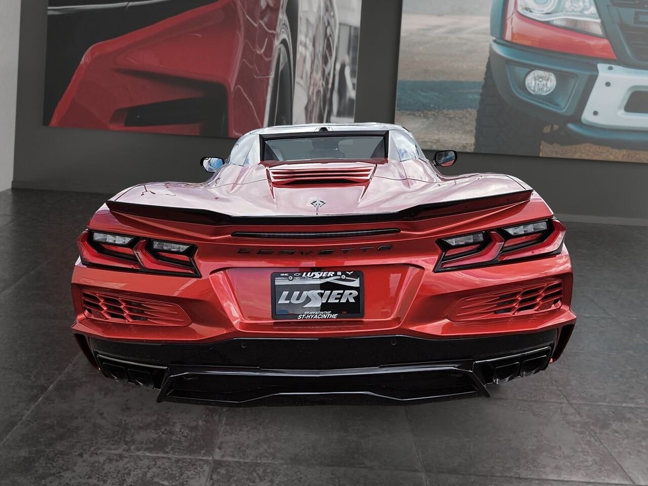 Chevrolet Corvette E-Ray cabriolet 2 portes avec 2LZ 2025 Rouge Saint-Hyacinthe - photo #5