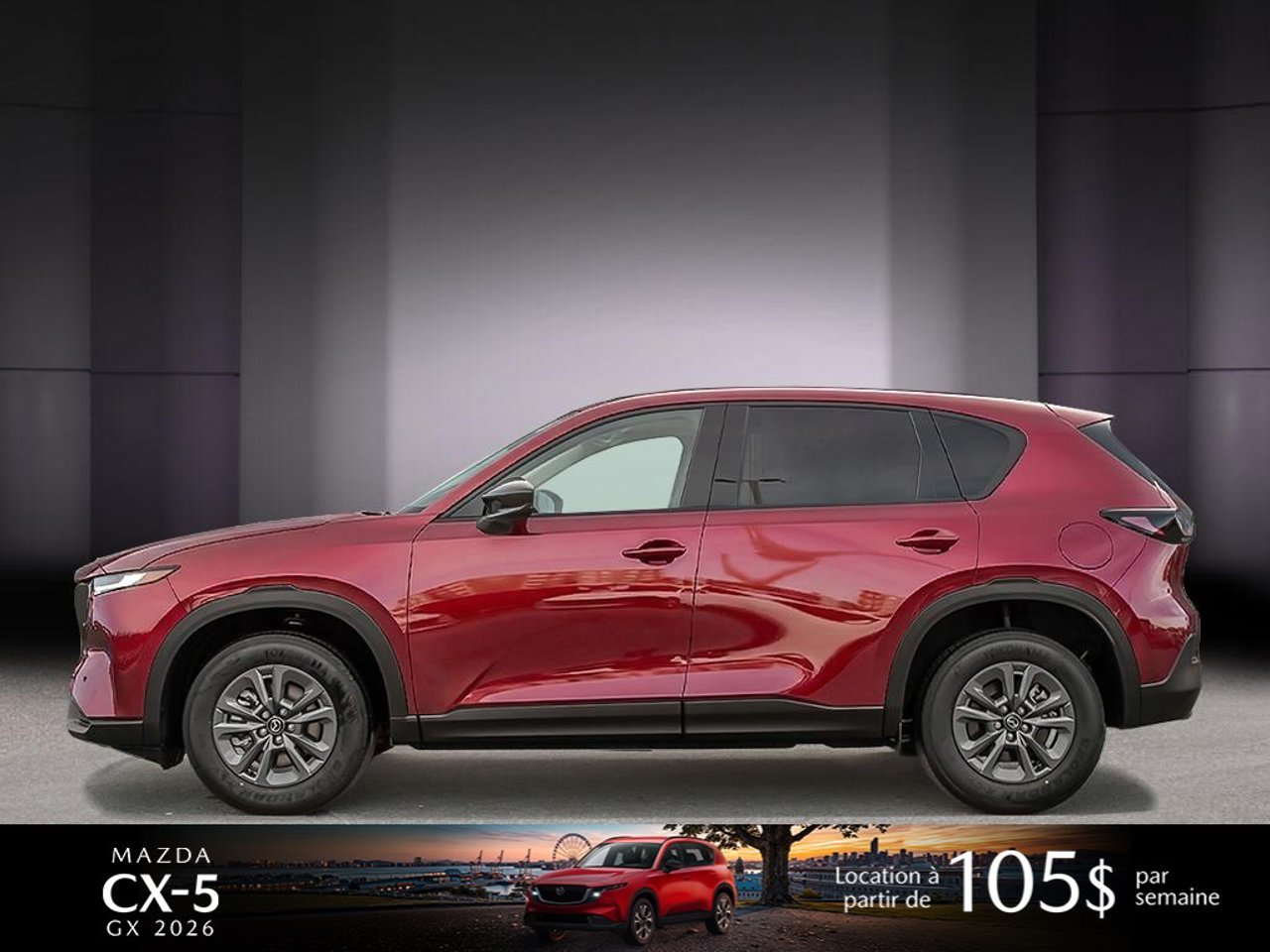 Mazda CX-5 JM3KMAHA5T0168017 2026 Rouge vibrant cristal métallisé Mirabel - photo #2
