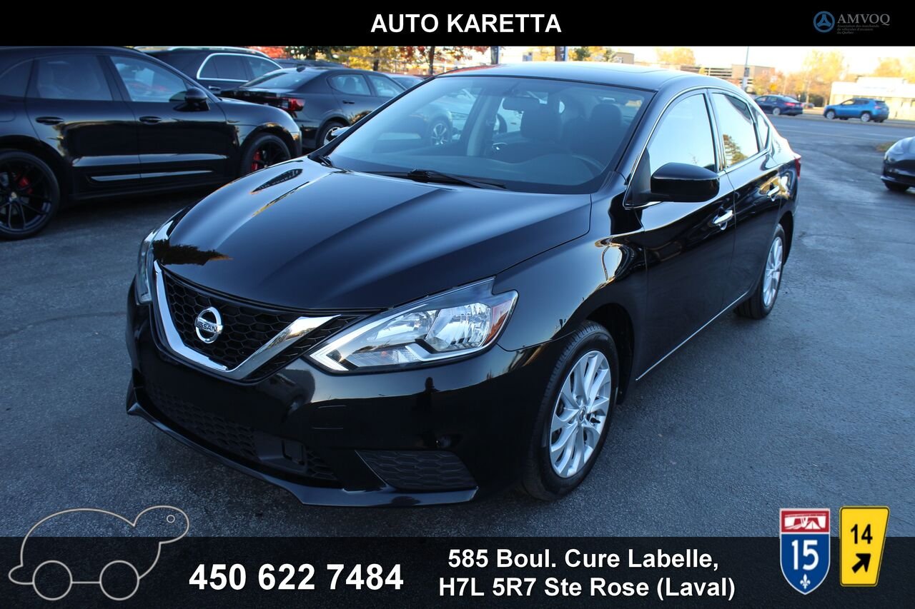 Nissan Sentra VIN: 3N1AB7AP9KY266115 2019 Noir Sainte-Rose - photo #0
