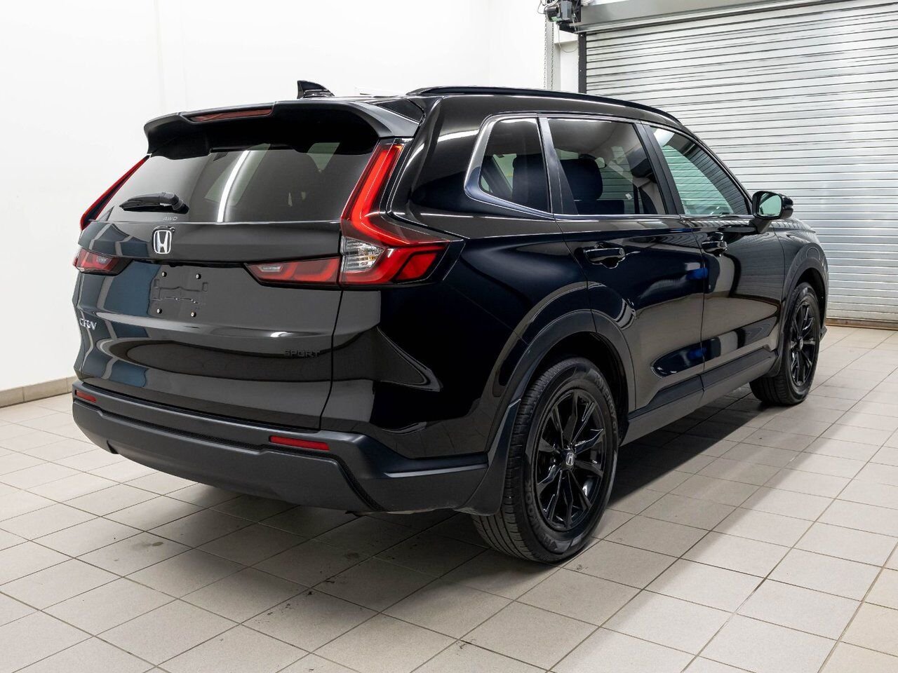 Honda CR-V SPORT AWD *TOIT* SIÈGES CHAUFF HAYON ELECT CARPLAY 2025 Noir Saint-Jérôme - photo #8