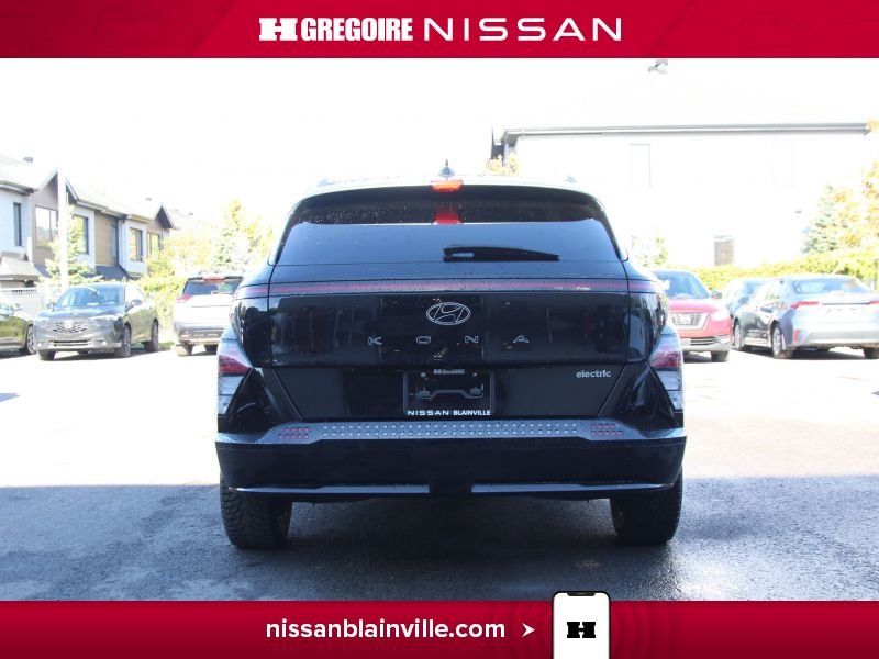 Hyundai Kona BE6420 | Ultimate 100% electric 420 km autonomie 2024 Noir Laval - photo #8