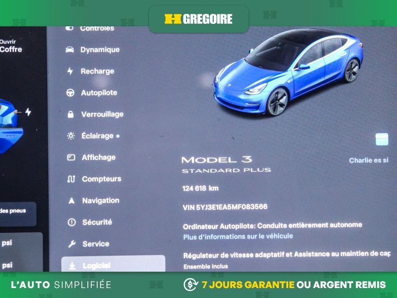 2021 Tesla Model 3 Blue Blainville - photo #20