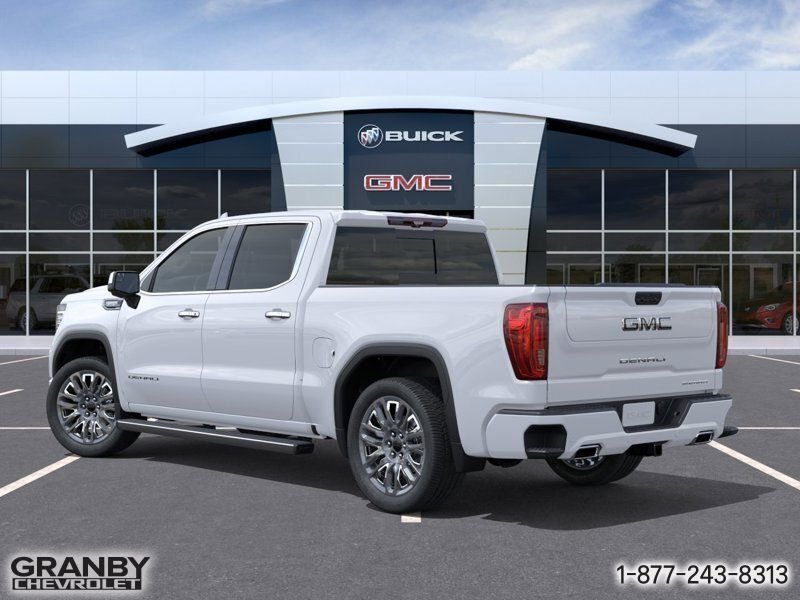 GMC Sierra 1500 K1500 SIERRA CREW CAB DENALI ULTIMATE S/BOX (5SB) 2026 BLANC GLACIER, TRIPLE COUCHE