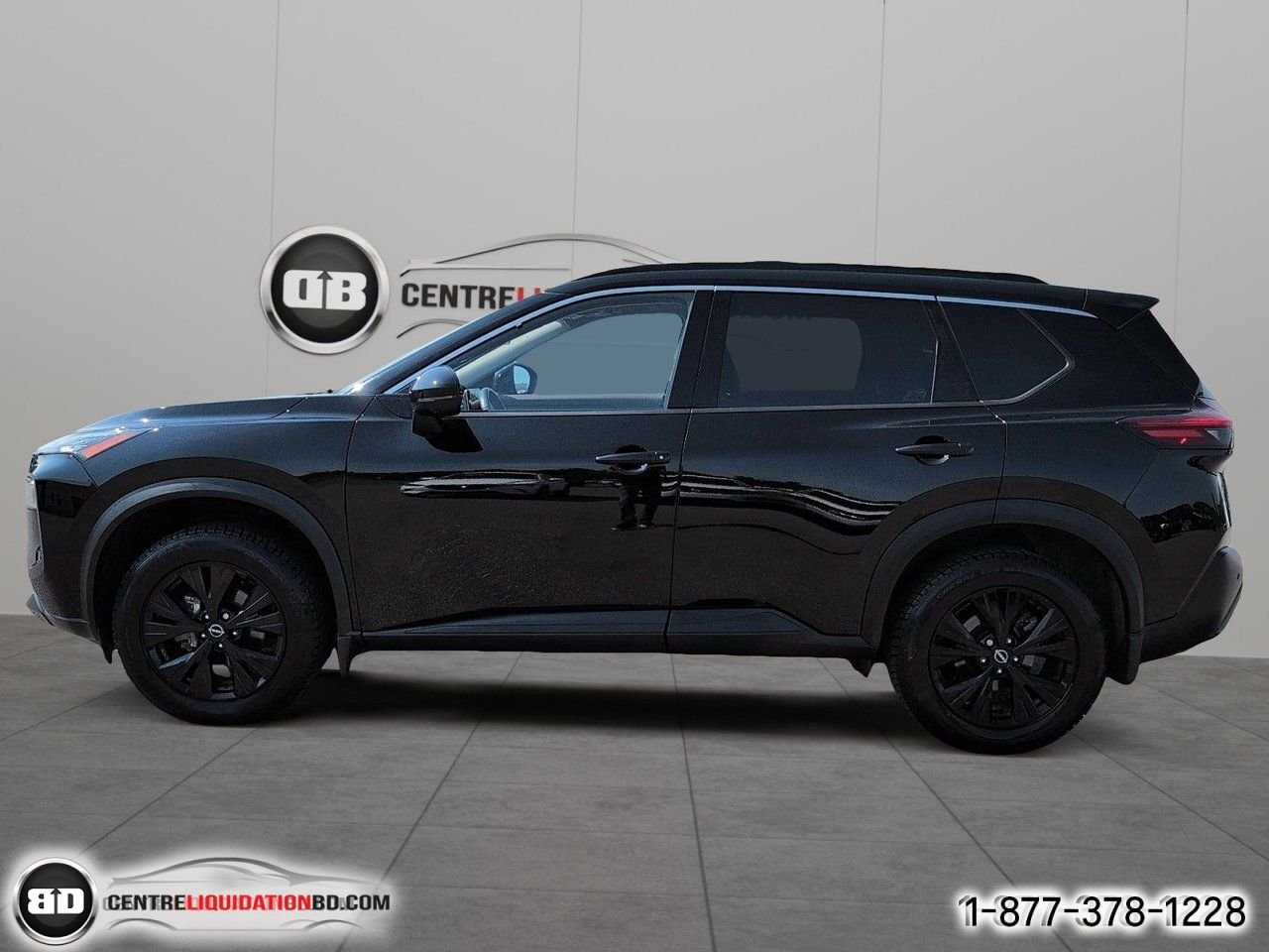 Nissan Rogue SV Édition de minuit TI | A8711 - COMTOIS 2023 Noir Granby - photo #8