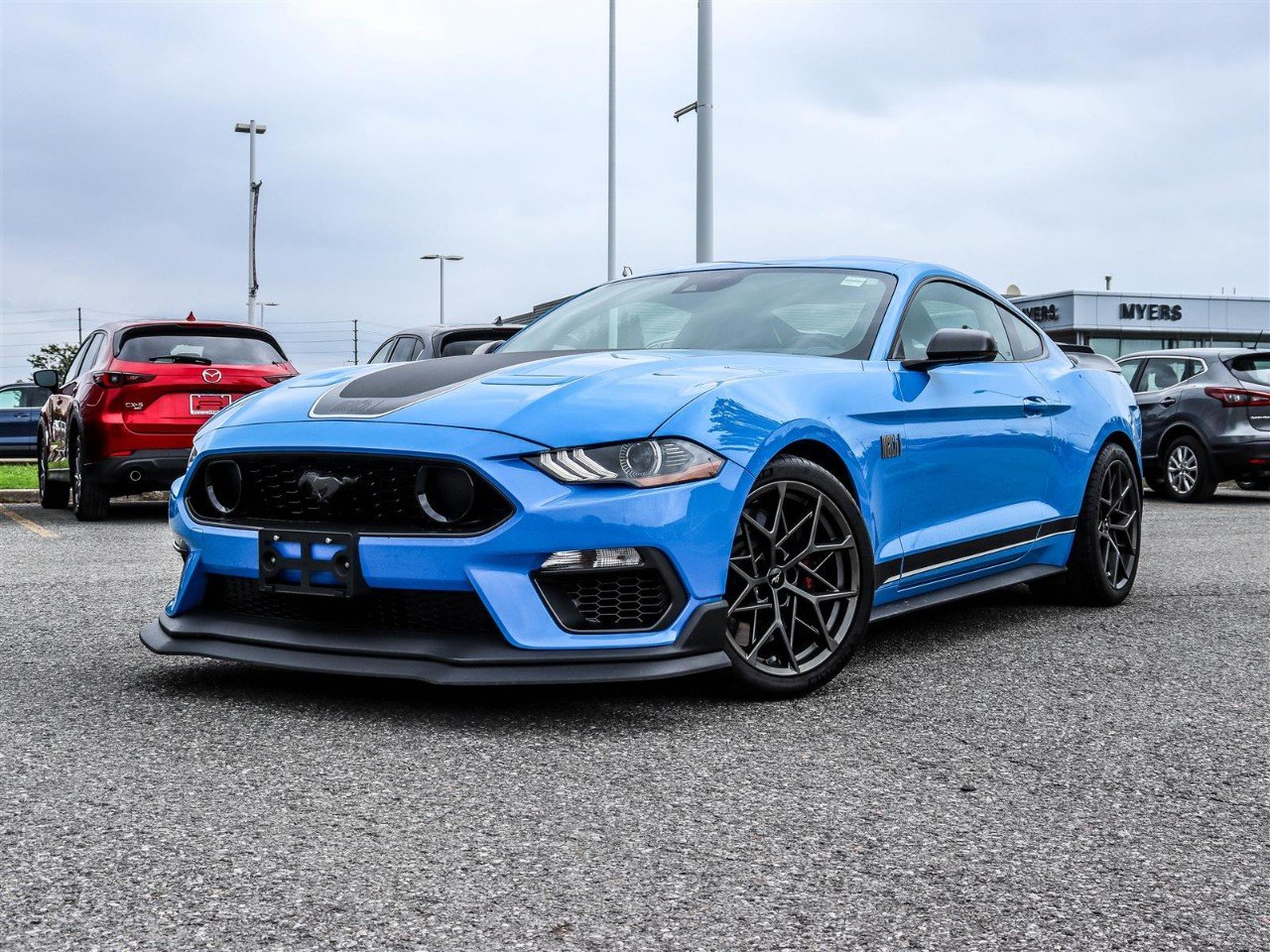 Ford Mustang Mach 1 Fastback 2022 Blue Ottawa & Gatineau - photo #0