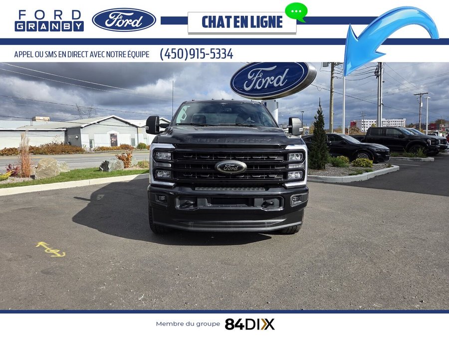 2024 Ford Super Duty F-250 SRW XLT 6 places 4RM caisse de 8 pi Black