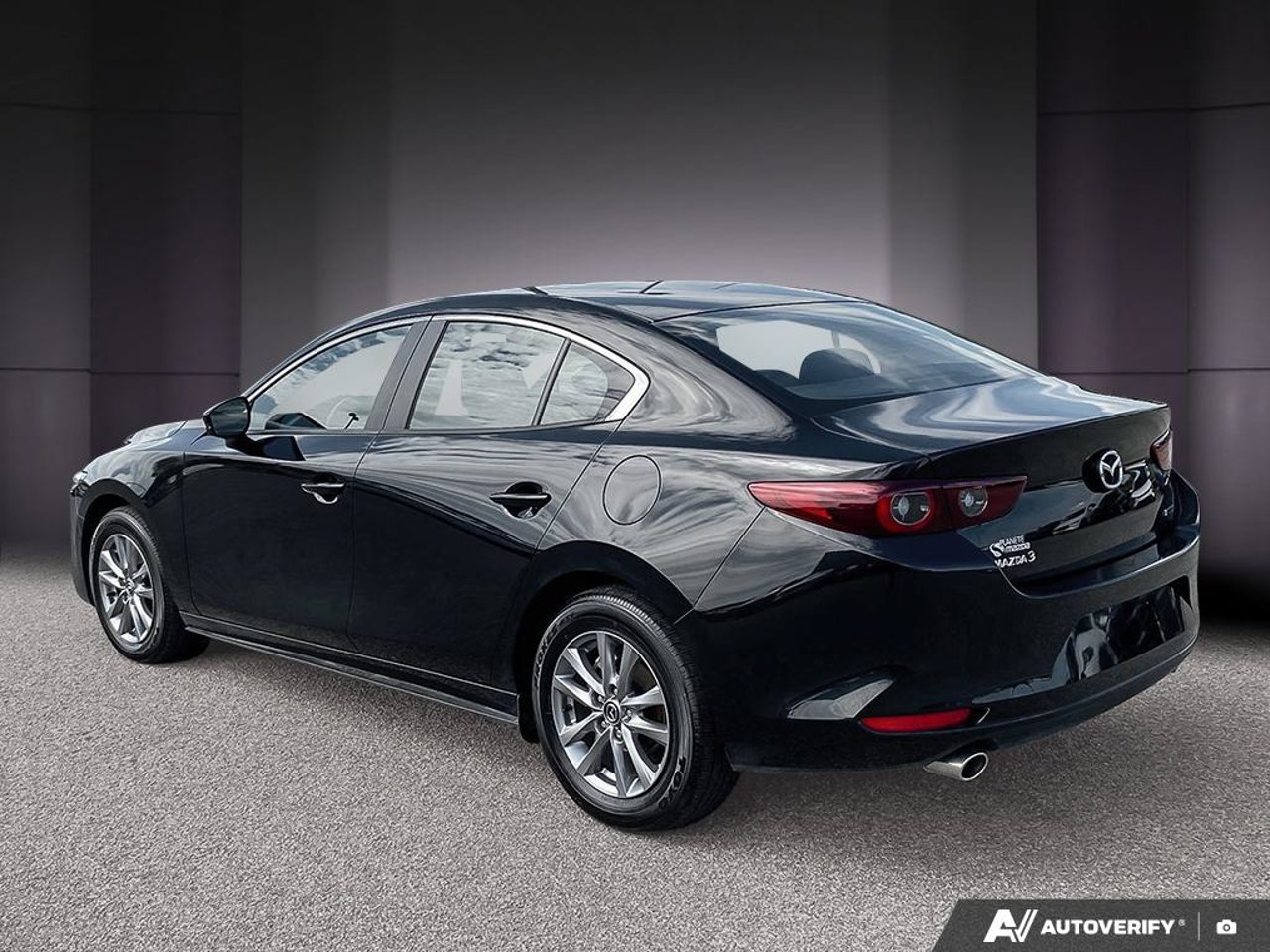 2025 Mazda Mazda3 JM1BPACM7S1792668 Black Mirabel - photo #2