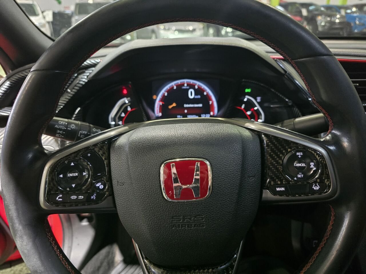 2020 Honda Civic Si berline Red  - photo #16