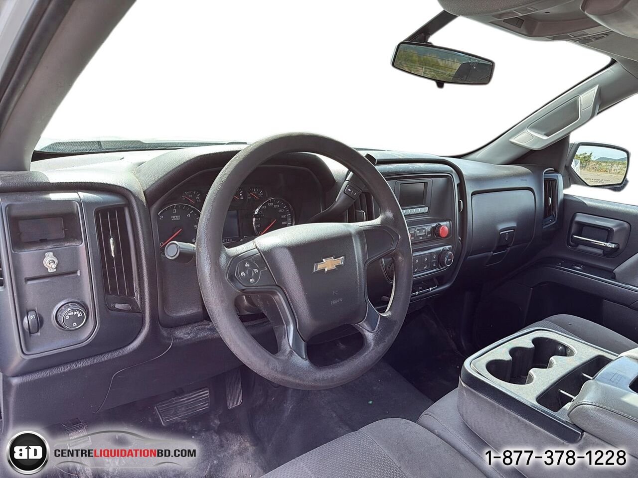 2017 Chevrolet Silverado 1500 WT CAB SIMPLE BOITE 6.5P | BD0401 White Granby - photo #12