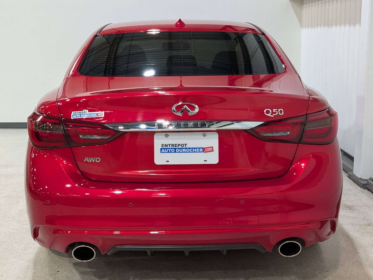 2024 INFINITI Q50 LUXE AWD Red Val-David - photo #5