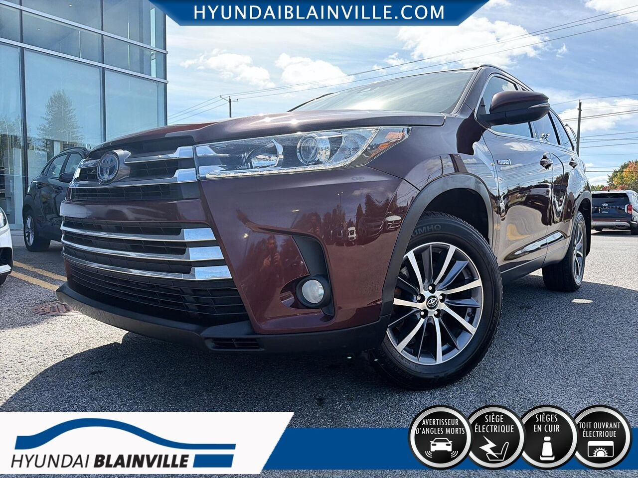 Toyota Highlander 2019 Rouge Blainville - photo #0