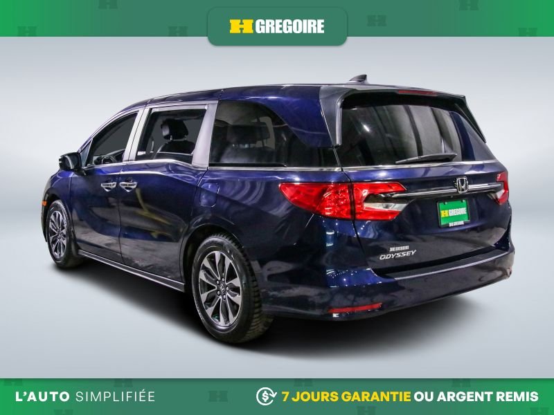 Honda Odyssey 729446 | EX-L Navi AUTO A/C CUIRTOIT NAV GR ELECT MAGS CAM 2022 Bleu Laval - photo #4