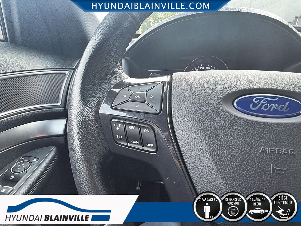 Ford Explorer 2018 Blanc Blainville - photo #13