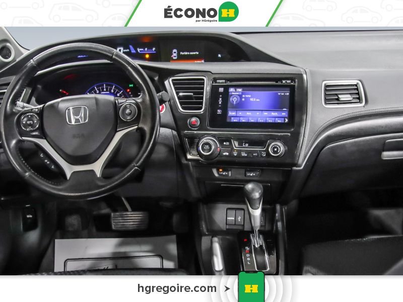 2015 Honda Civic Black Saint-Eustache - photo #22