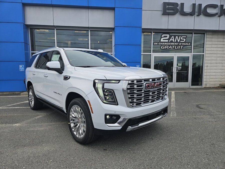 2026 GMC Yukon 2026 Glacier White Tricoat