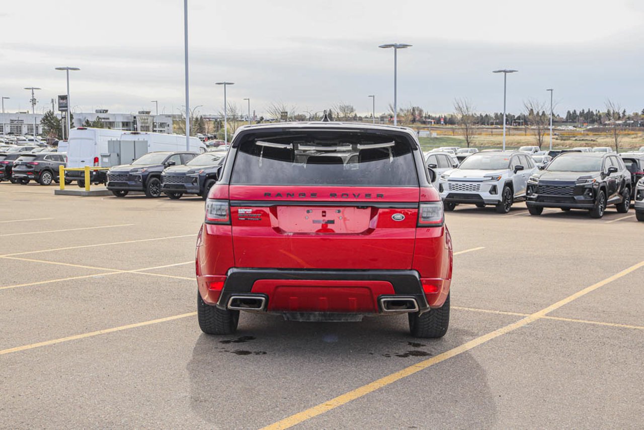 2022 Land Rover Range Rover Sport V8 Supercharged Autobiography Dynamic Red Sherwood Park - photo #10