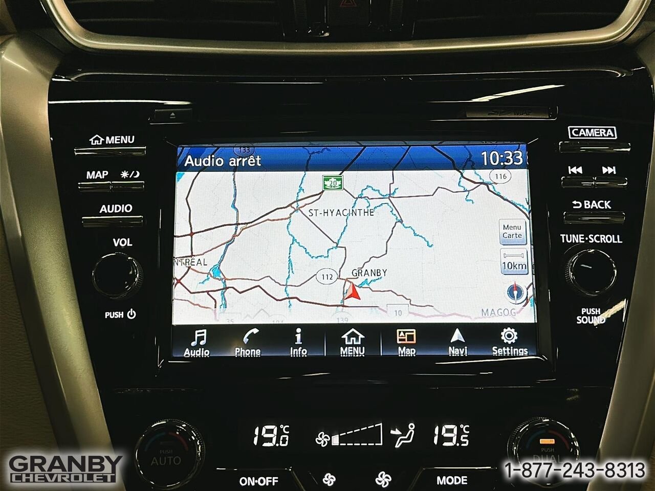 Nissan Murano Traction intégrale 4 portes SL | 26-0881B 2015 Blanc Granby - photo #23