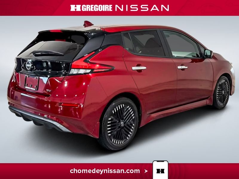 2023 Nissan Leaf Red Saint-Eustache - photo #8
