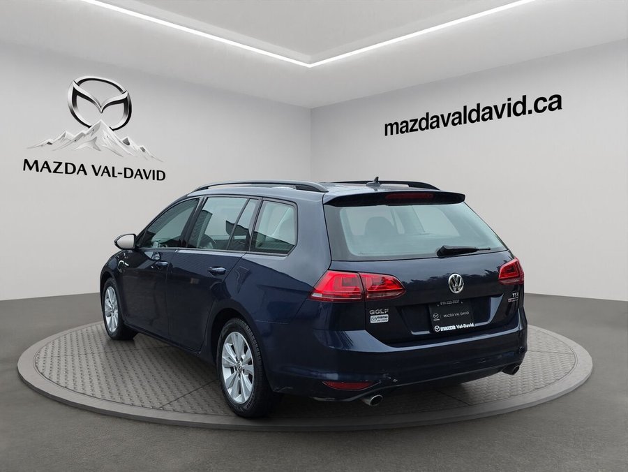 Volkswagen Golf SportWagen 1.8 TSI Comfortline 2017 Bleu