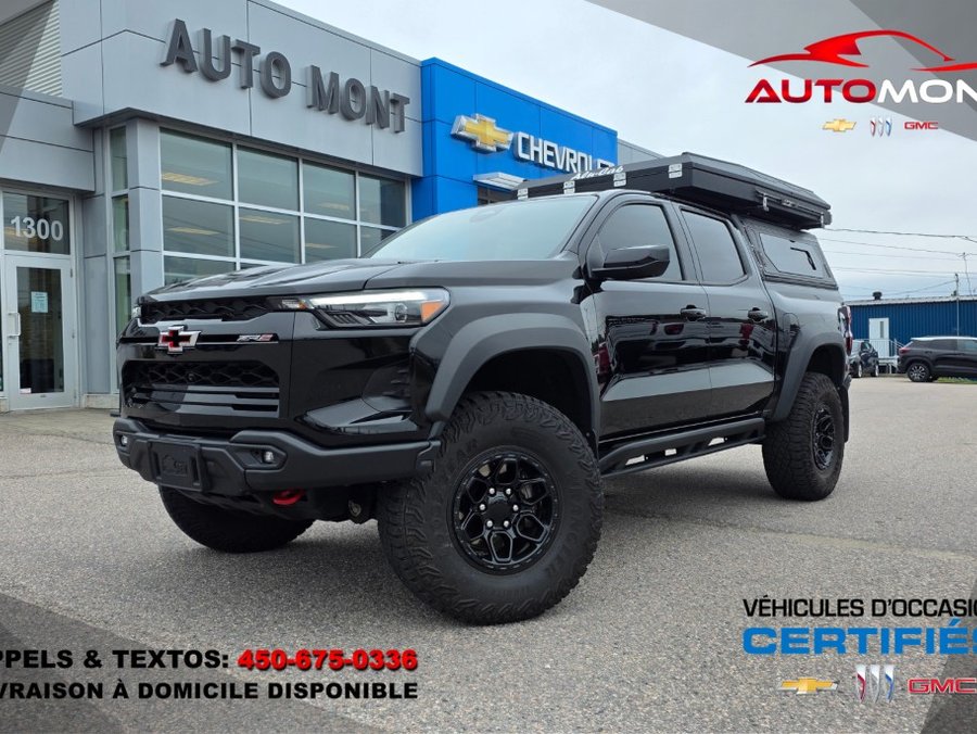 CHEVROLET Colorado ZR2 Bison Alu-Cab Overland AEV 2025 Noir