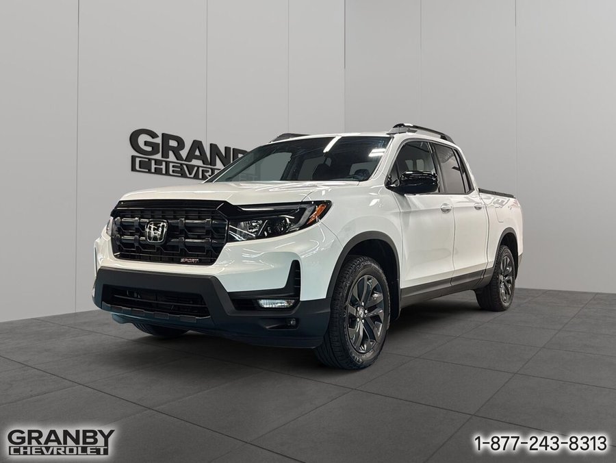 Honda Ridgeline Sport Traction Intégrale 2025 Blanc