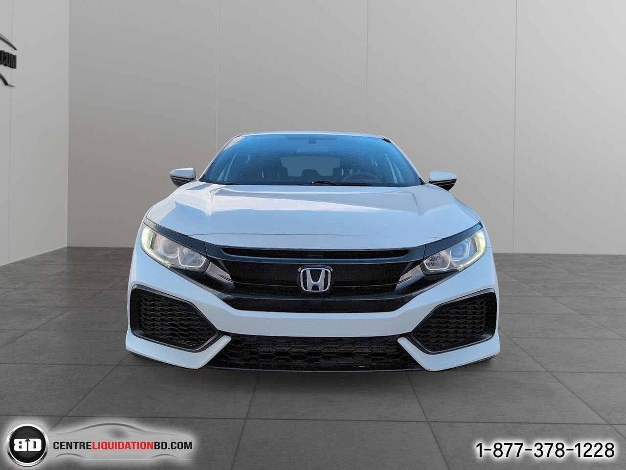 2017 Honda Civic Hayon LX CVT 5 portes | BD0438 White Granby - photo #1
