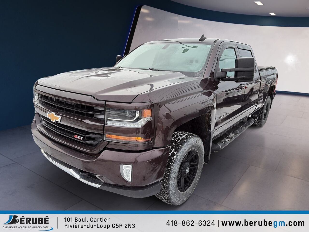2016 CHEVROLET Silverado 1500 4WD Crew Cab Mauve Rivière-du-Loup - photo #0