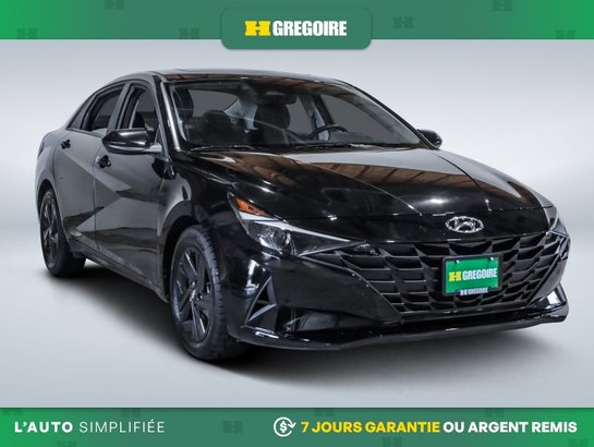 2023 Hyundai Elantra PREFERRED AUTO A/C TOIT NAV GR ELECT MAGS CAM RECU Black