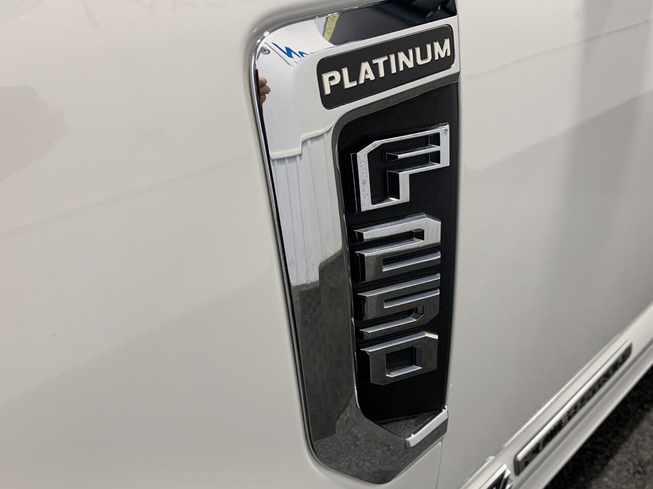 Ford Super Duty F-250 SRW PLATINUM, 6.7L,, TOIT PANO 2022 Blanc Châteauguay - photo #3
