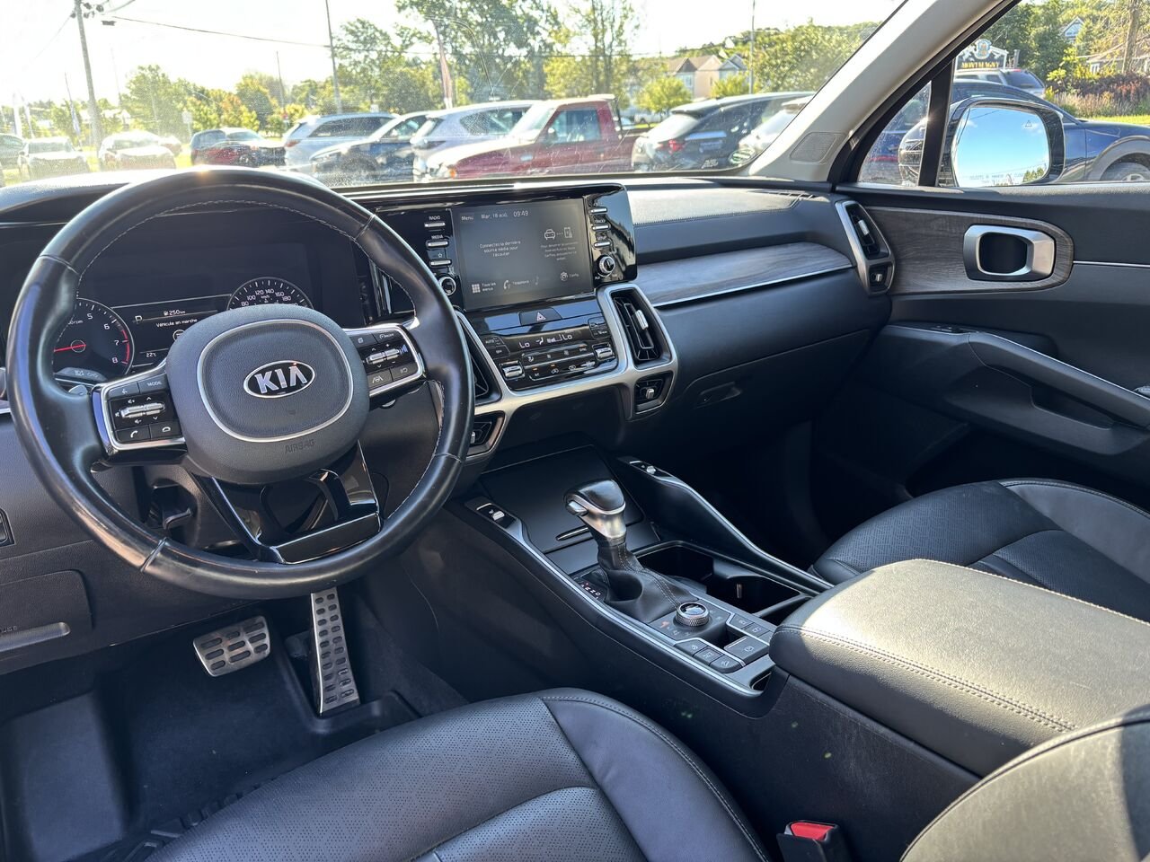 KIA SORENTO EX EX Traction Intégrale 2021 Gris Montmagny - photo #12