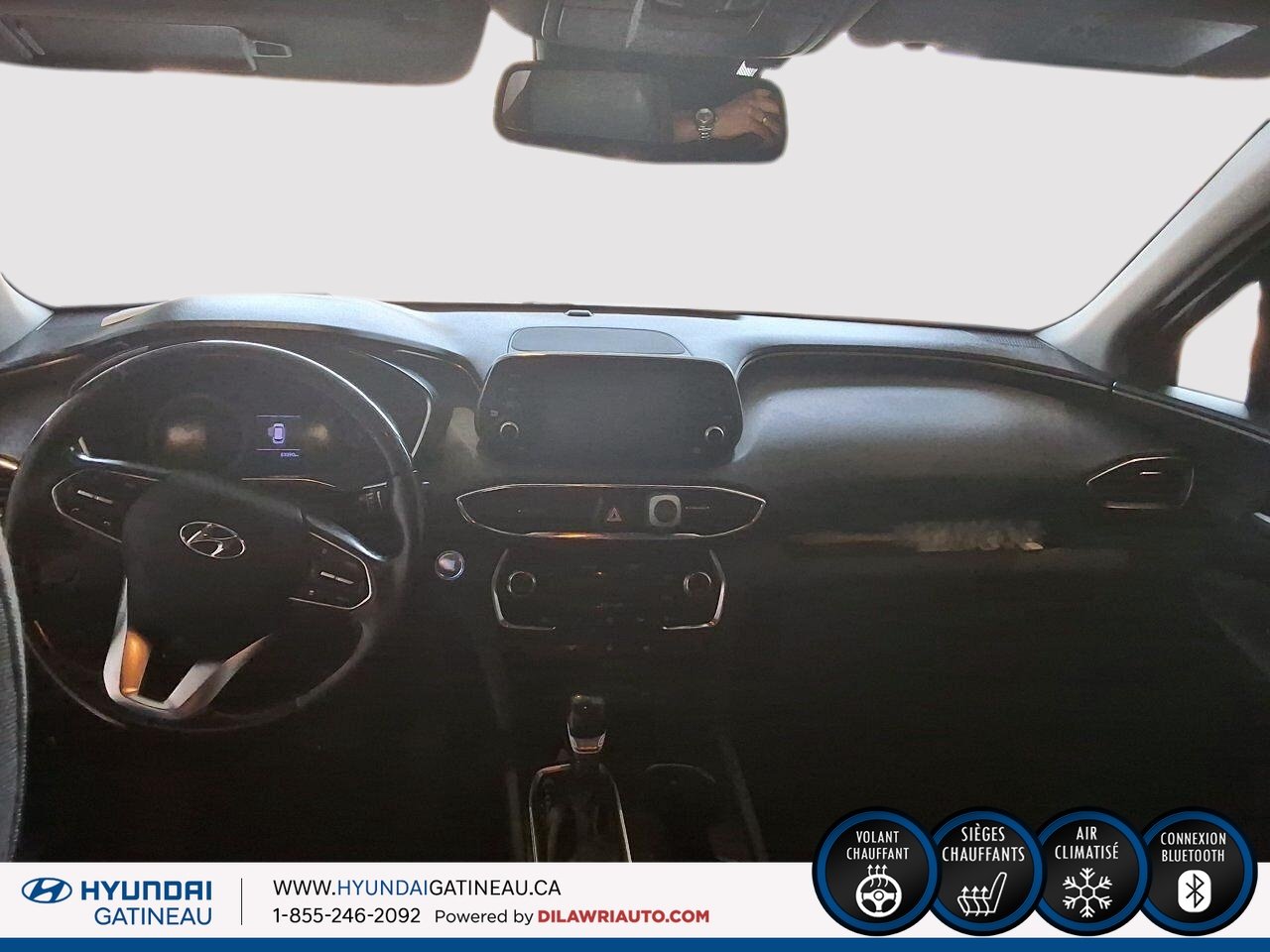 2019 HYUNDAI SANTA FE S Black Gatineau - photo #9