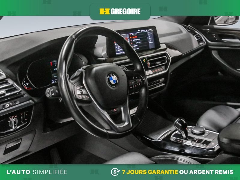 BMW X3 2022 Noir Laval - photo #11
