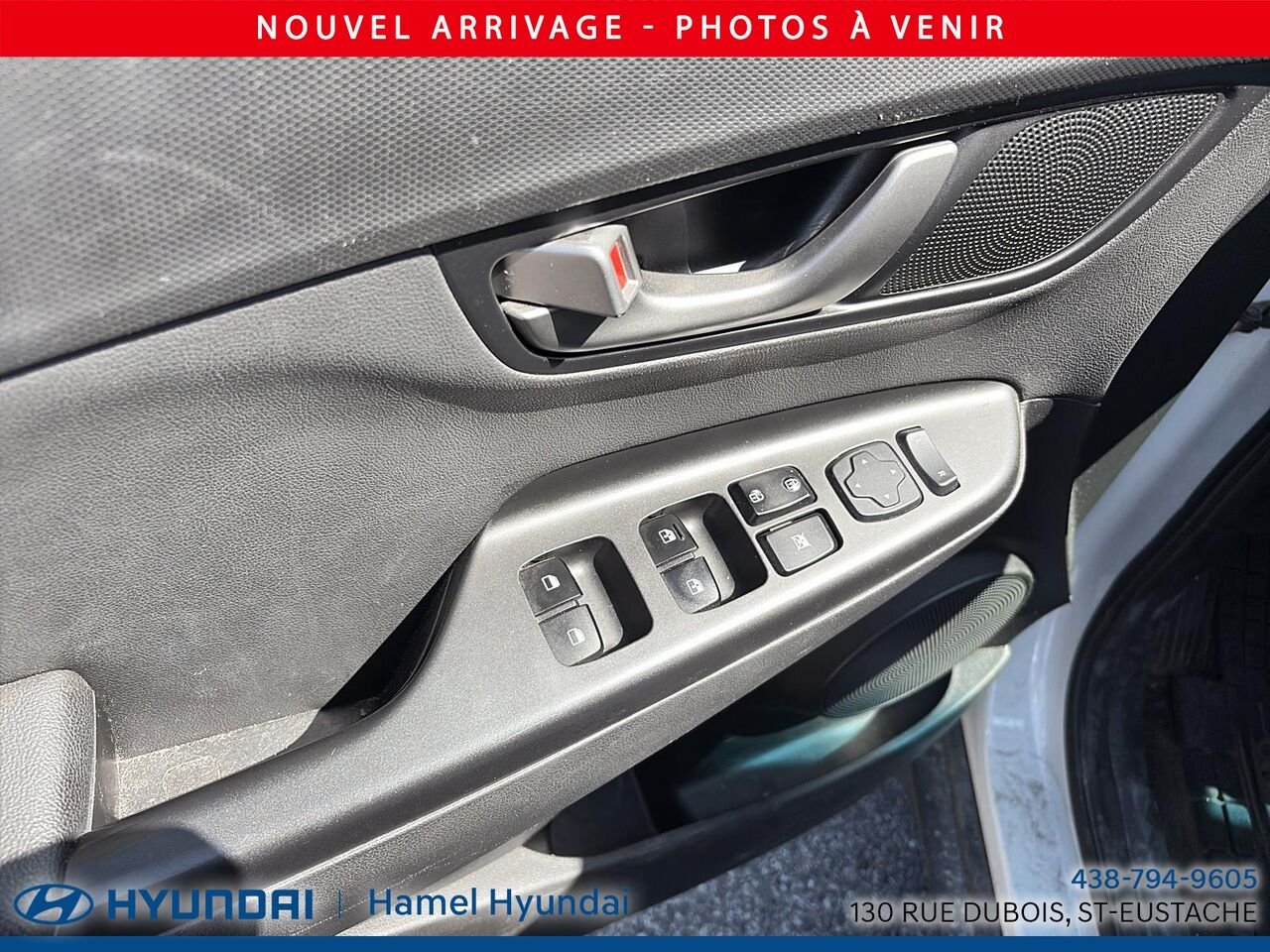 2019 Hyundai Kona White Saint-Eustache - photo #7