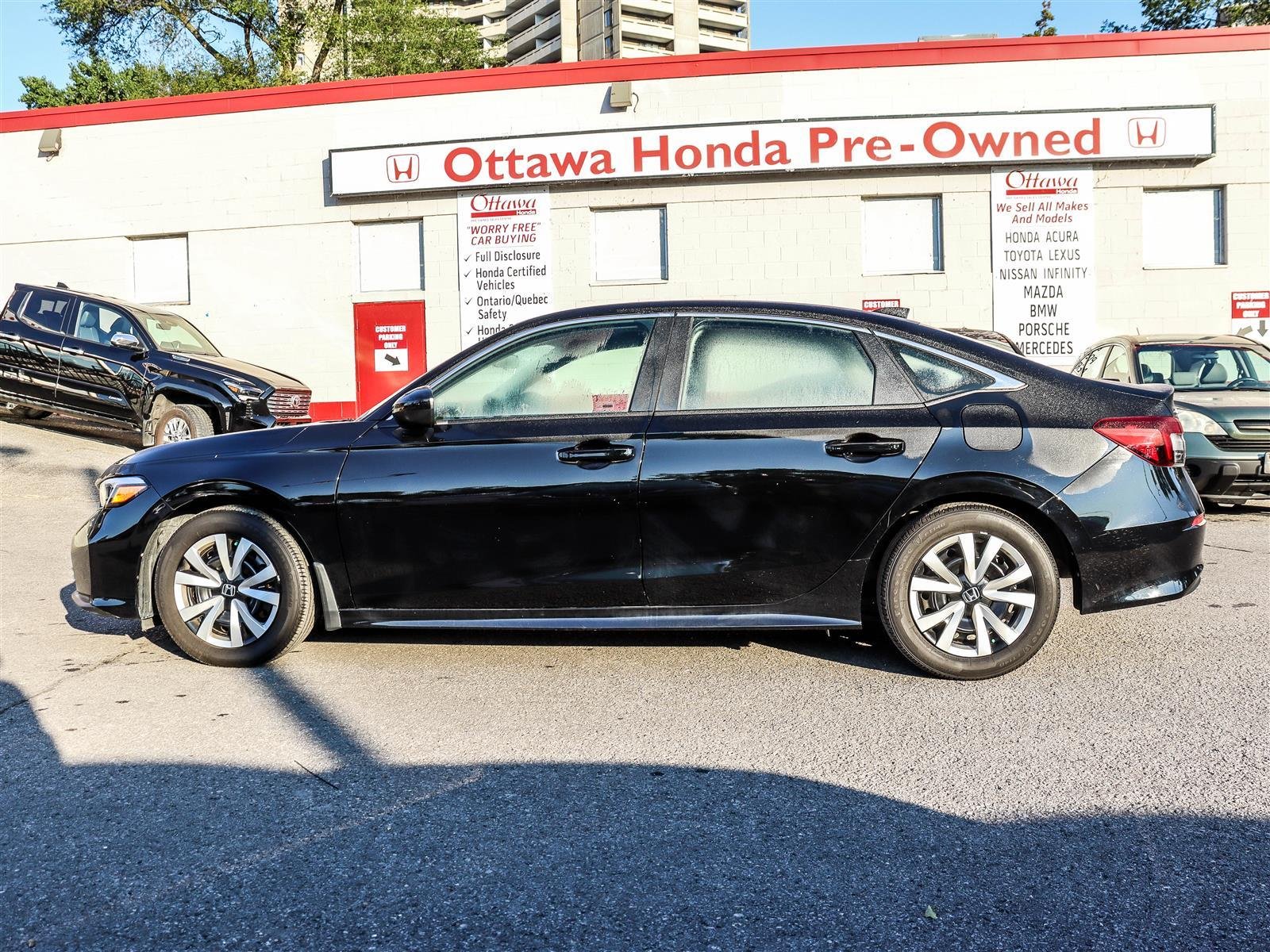 Honda Civic Berline LX 2025 Black Ottawa & Gatineau - photo #4