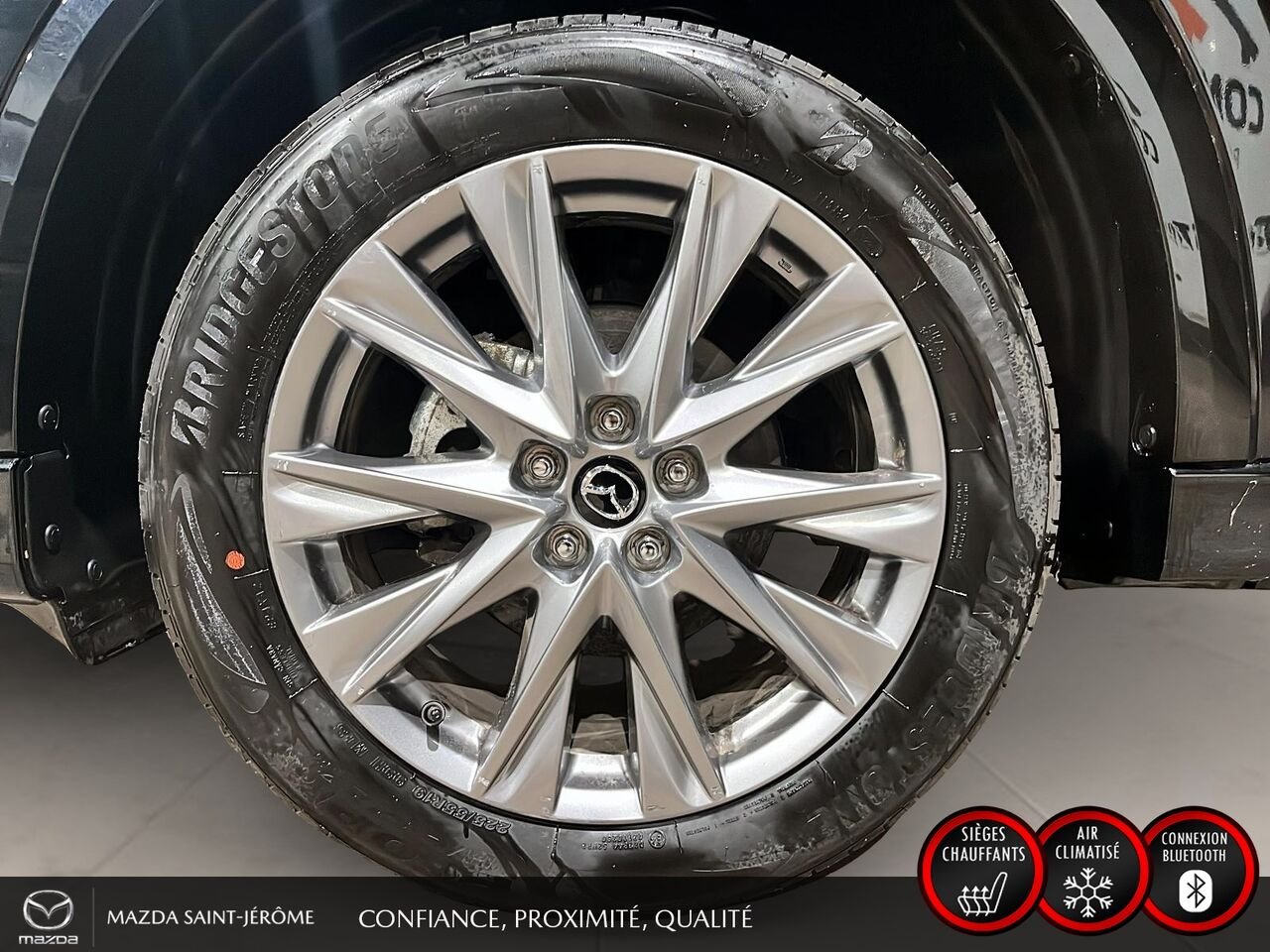 Mazda CX-5 GT | TOIT OUVRANT | CUIR | AWD | 2025 Noir Saint-Jérôme - photo #11