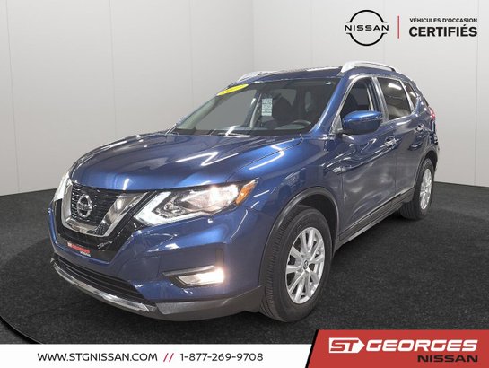 Nissan Rogue Traction avant 4 portes SV 2017 Bleu