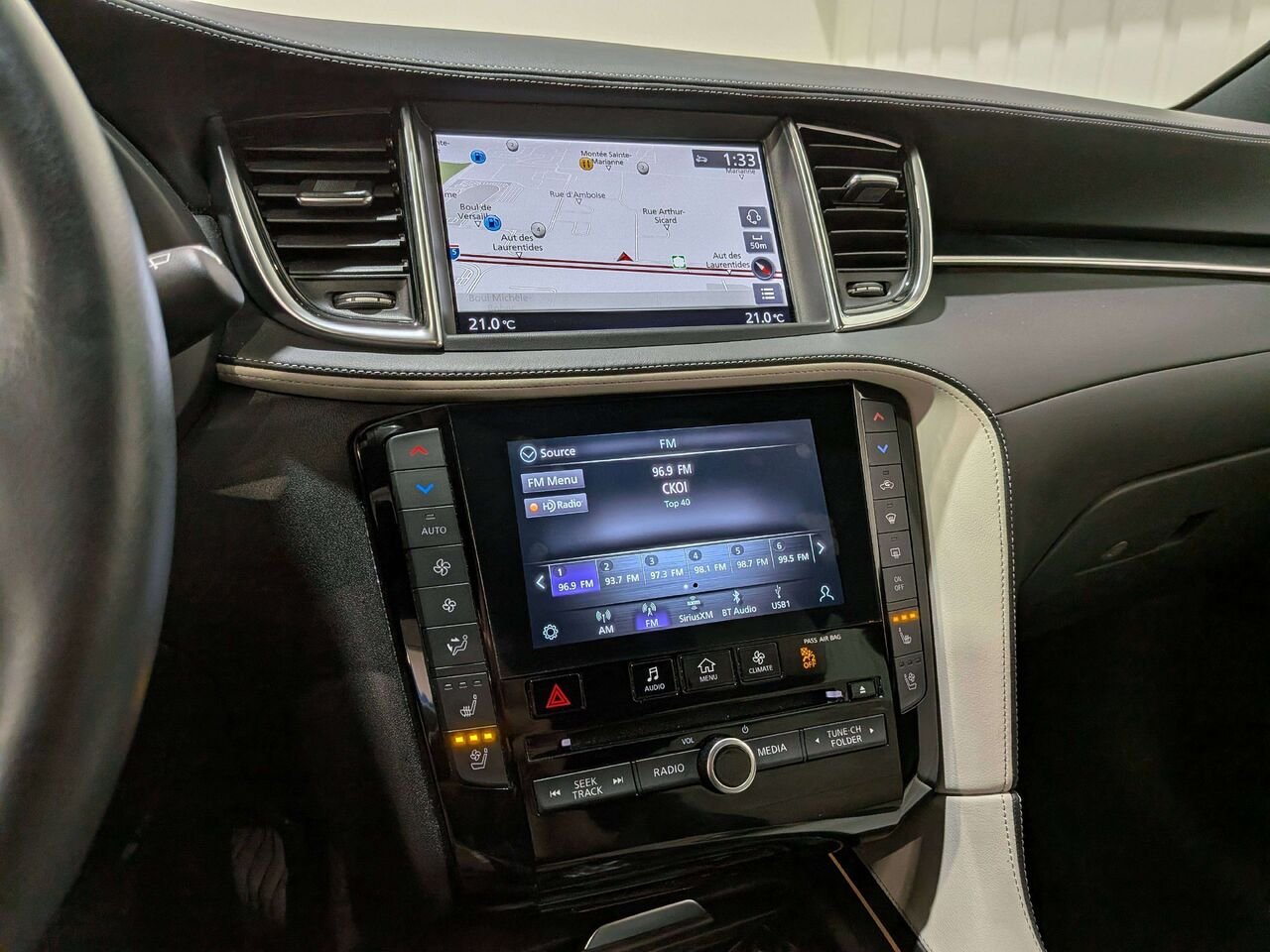 2022 INFINITI QX55 SENSORY AWD White Val-David - photo #22