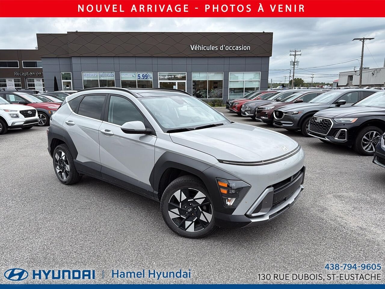 2024 Hyundai Kona Grey Saint-Eustache - photo #0