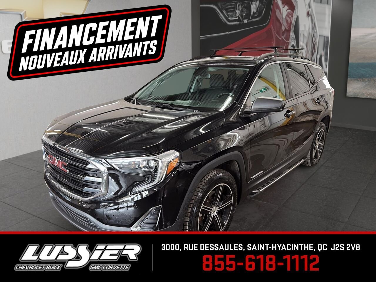 2018 GMC Terrain Traction intégrale, 4 portes SLE Black Saint-Hyacinthe - photo #0