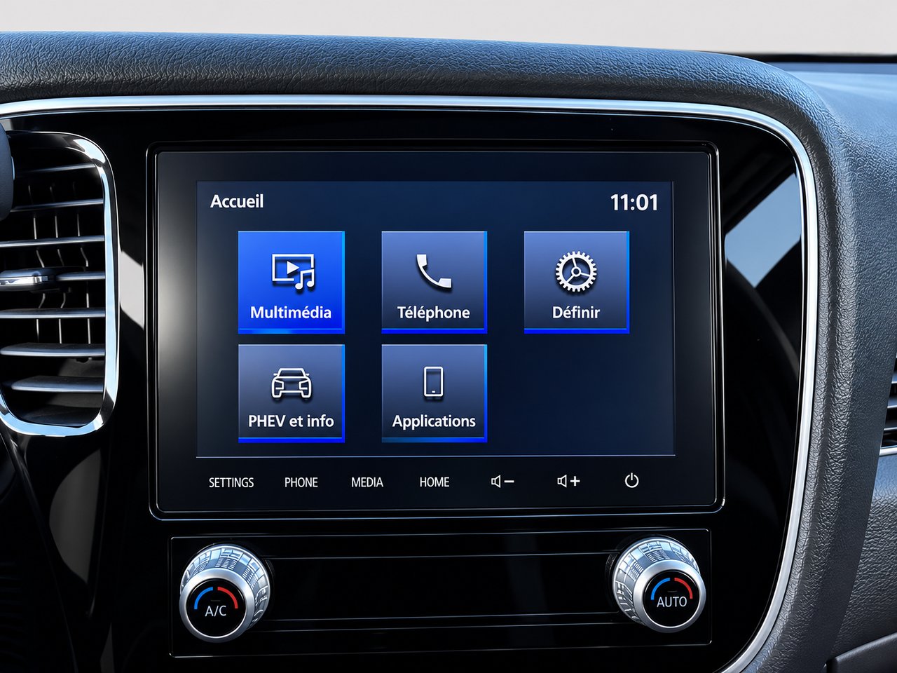 2022 Mitsubishi Outlander Plug-In Hybrid BLACK EDITION S-AWC Silver Châteauguay - photo #21