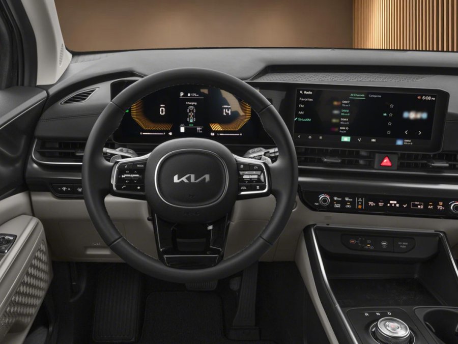 KIA Carnival hybride LX TA 2027 Blanc neige nacré