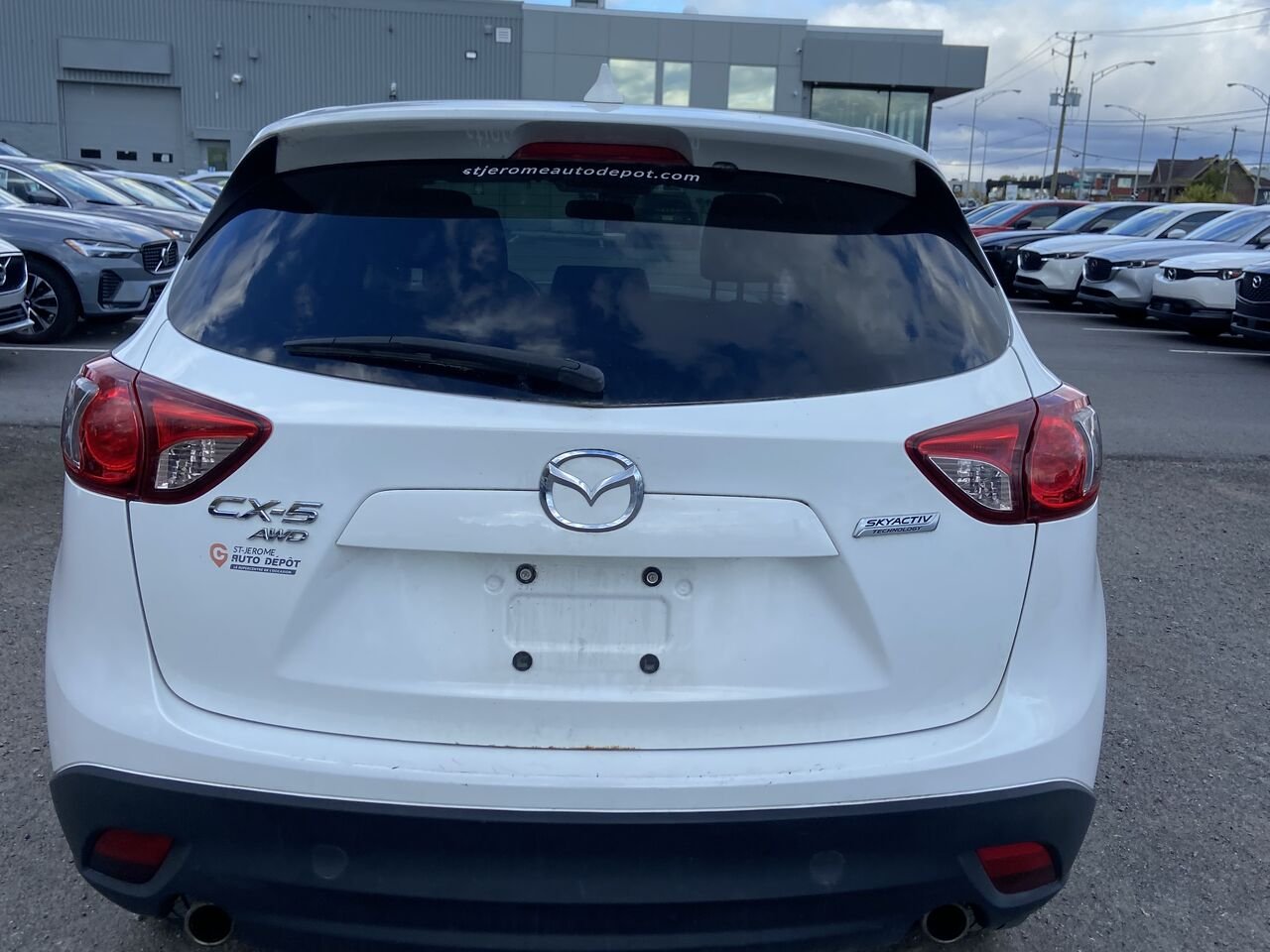 Mazda CX-5 2016 Blanc Ste-Agathe des Monts - photo #5
