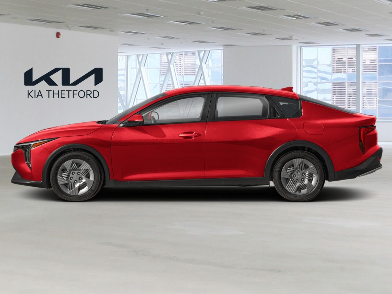 2026 Kia K4 Radiant Red Thetford Mines - photo #1
