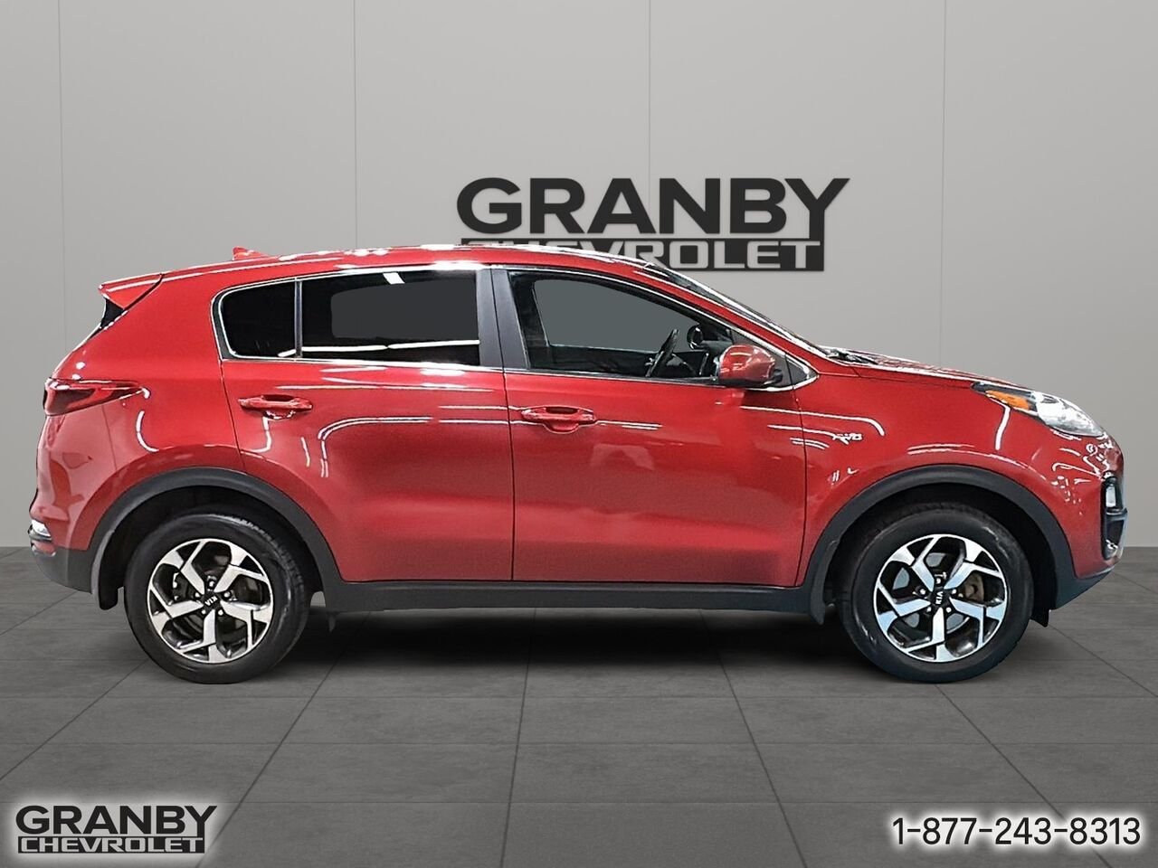 Kia Sportage LX Traction Intégrale | 26-0993A 2021 Rouge Granby - photo #3