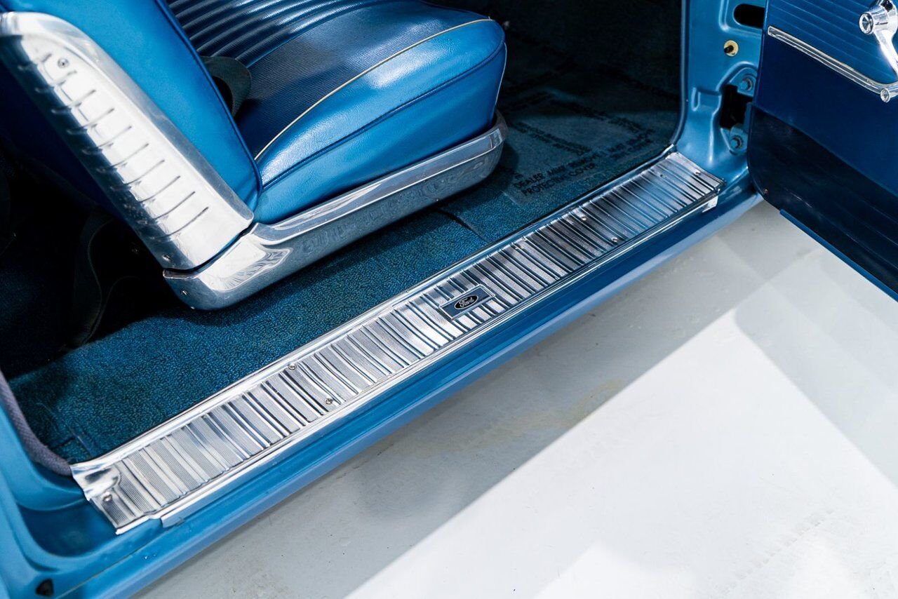1963 Ford Galaxie 500 *PRIX EN USD* 406 Cu In TriPower 4-Speed Convertible Blue Montreal - photo #28
