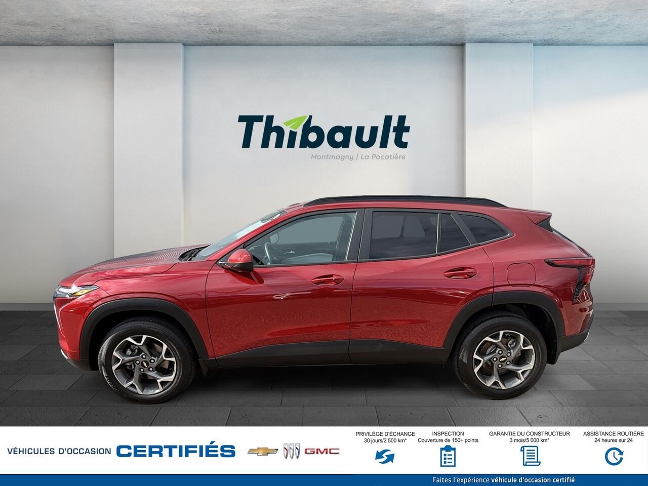 CHEVROLET TRAX Traction avant 4 portes LT 2025 Rouge Montmagny - photo #4