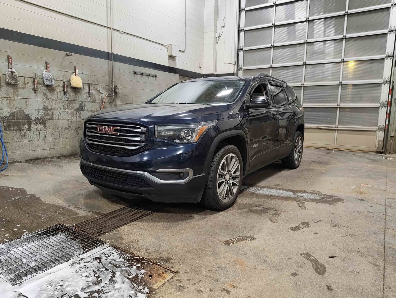 2017 GMC Acadia AWD 4dr SLT w/SLT-1 Blue Sherwood Park - photo #3
