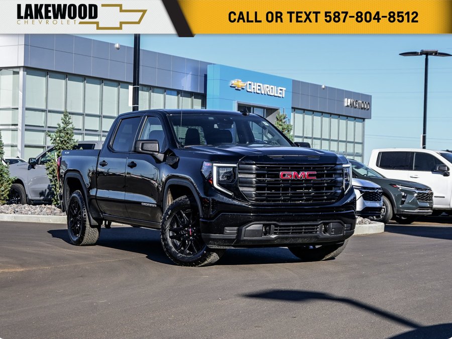 2024 GMC Sierra 1500 Pro Graphite Edition 2.7T | 20in Gloss Black Wheels Black