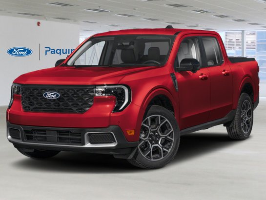 2026 Ford Maverick LARIAT cabine SuperCrew TI Ruby Red Metallic Tinted Clearcoat